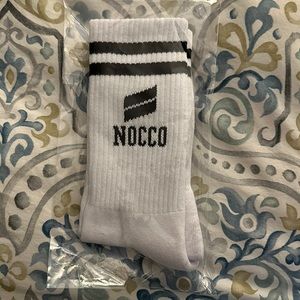 Black and White Tall NOCCO Socks